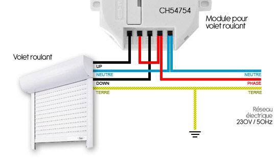 CHACON DI-O Interrupteur ss fil dble+2modules ON/OFF 1000W Domotique