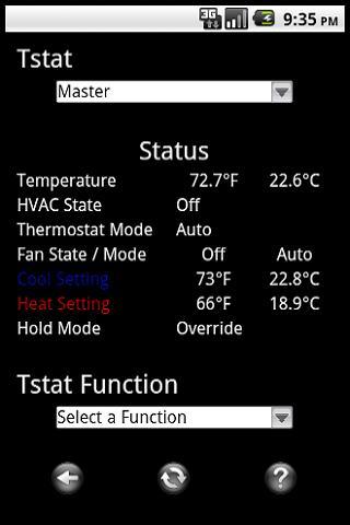 remote thermostat pro proliphix imt350 550 android