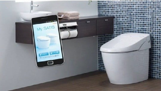 android toilet inax satis