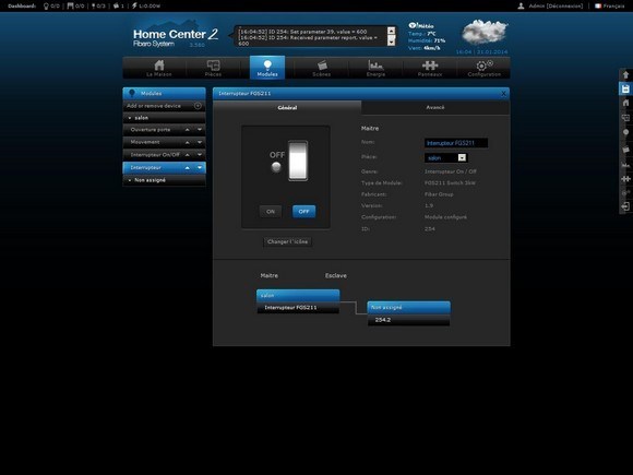 Guide d'installation du micromodule commutateur Fibaro FGS-211 avec le Home Center 2