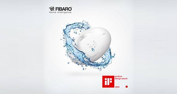 Le détecteur d’inondation Fibaro reçoit le prix IF Design 2014