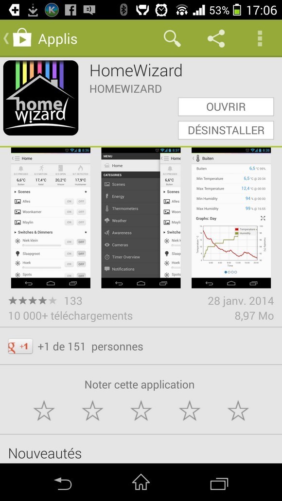 Test de la box HomeWizard 