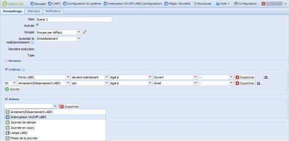 Guide de création de programmations et règles avec la eedomus