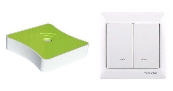 Guide d’utilisation de l’interrupteur ON/OFF double TKB Home TZ66D avec la eedomus
