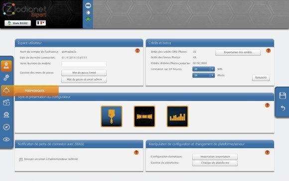 Guide d’utilisation du détecteur de choc Vision Security ZS5101 avec la Zibase