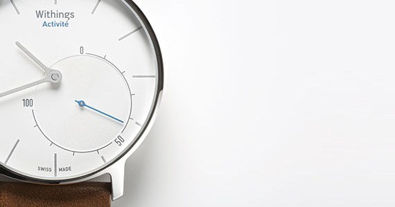 Withings annonce sa montre connectée Withings Activité Withings Activité flagship close up