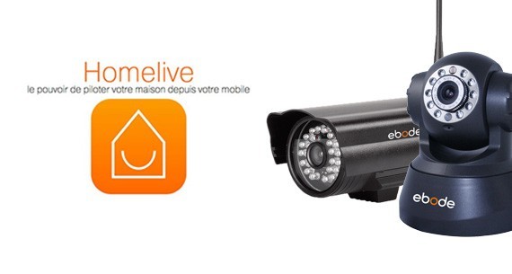 Guide d’utilisation des caméras IP Ebode avec la base domotique Homelive d’Orange