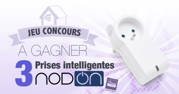#Concours: 3 prises NodOn Z-Wave Plus à gagner !