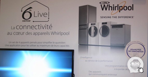Whirlpool annonce également son électroménager connecté