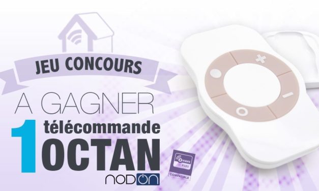 #Concours: gagnez la nouvelle télécommande Nodon Octan Z-wave+ !