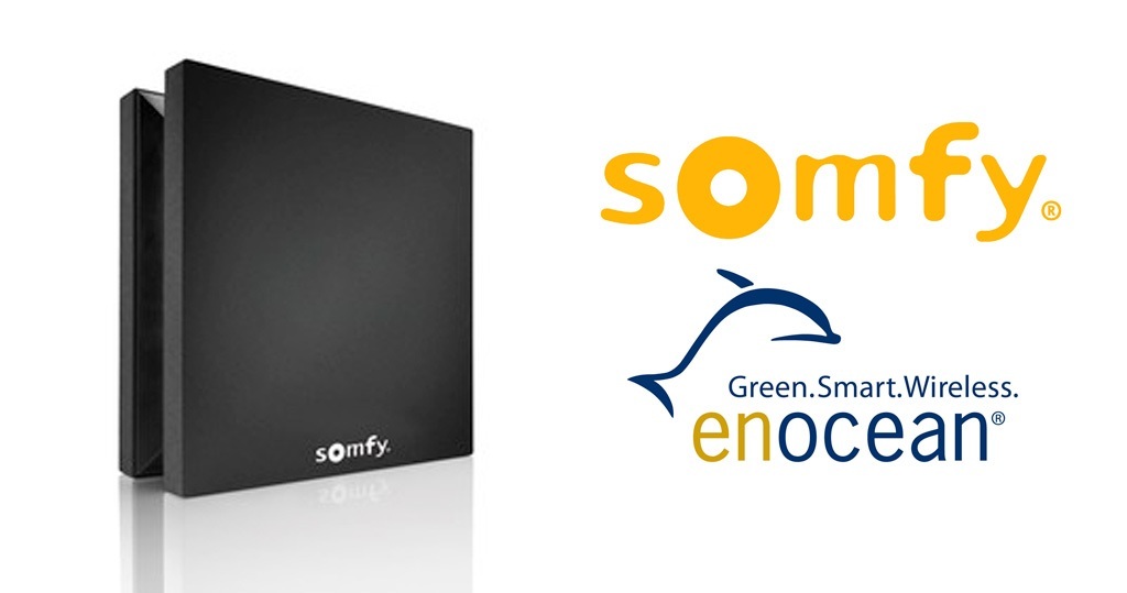 Box Somfy Tahoma: compatible aussi avec EnOcean !