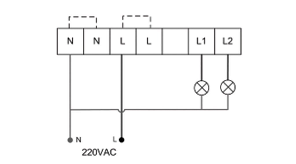 MCOHOME - Interrupteur tactile en verre Z-Wave+ 2 charges, Blanc