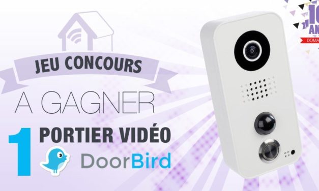 #CONCOURS: 1 portier vidéo connecté Doorbird à gagner !