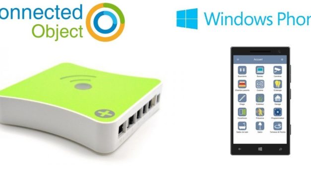 Mise à jour annoncée par Connected Object : disponibilité de l’application Windows Phone