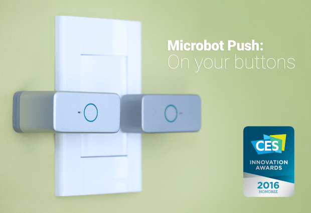 Microbot Push remporte un #CES2016 Innovation Awards