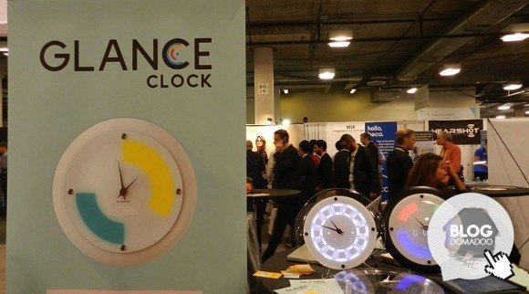 Lhorloge connectée Glance Clock 01