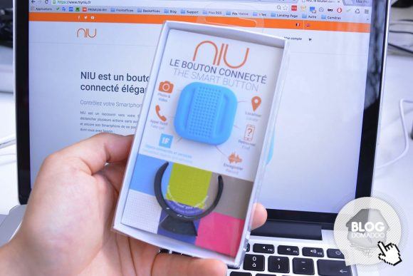 NIU test nodon bouton smartphone bluetooth IFTTT domadoo 2