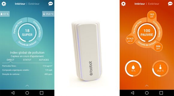 Découverte du moniteur de qualité d'air connecté FOOBOT 08