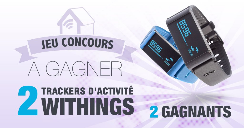 #CONCOURS: 2 bracelets sportifs Withings Pulse Ox à gagner !