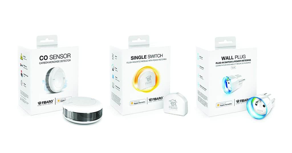 CO Sensor Single Switch Wall Plug Fibaro