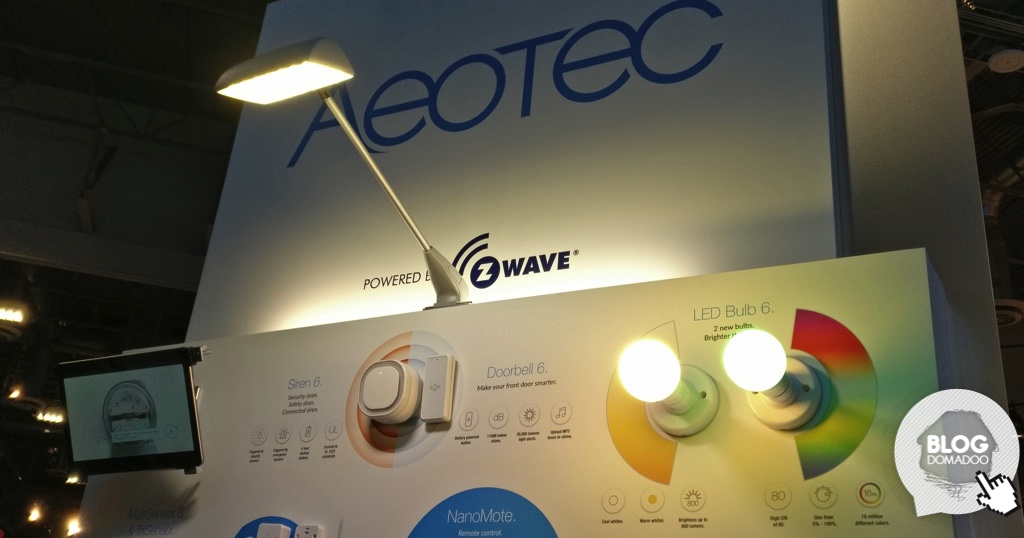 #CES2018 : Aeotec présente 6 nouveaux produits Z-Wave
