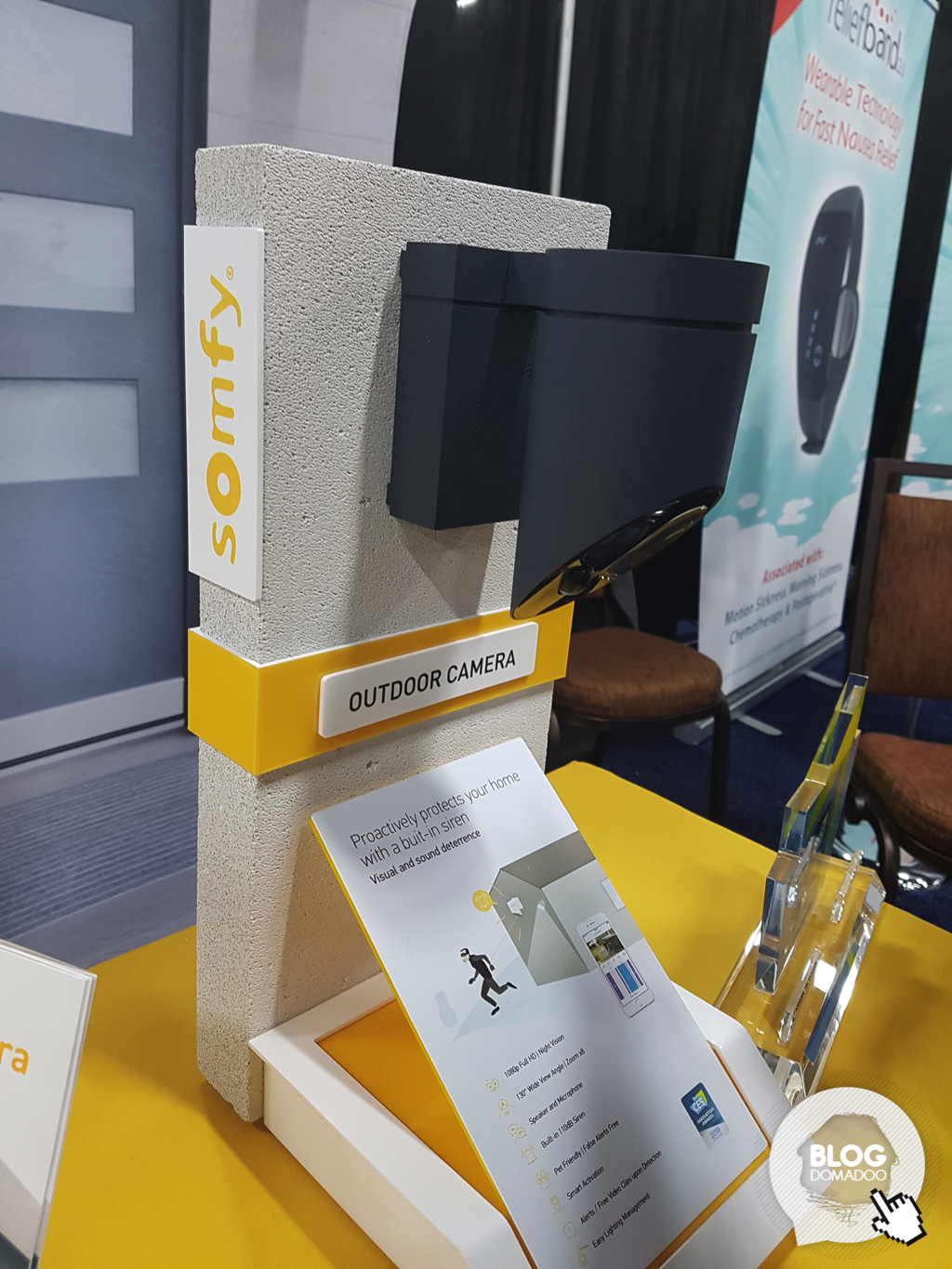 CES 2018 : Somfy veut concurrencer Netatmo avec sa caméra extérieure  connectée