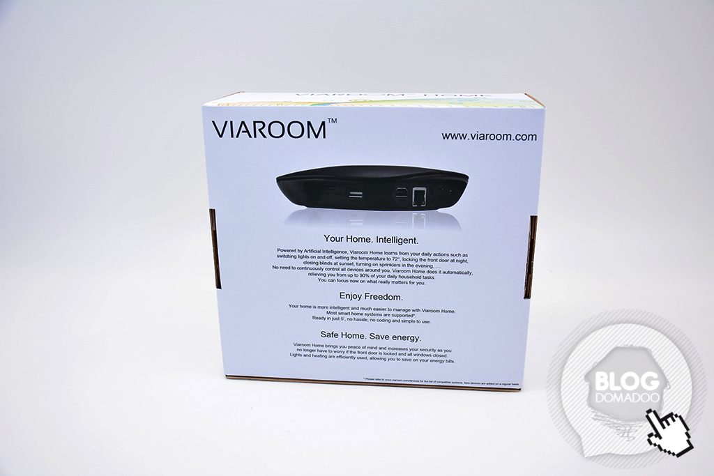Viaroom Home VH1 packaging back