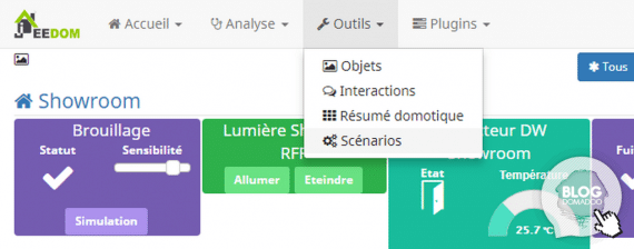 Outils scénario 1