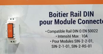 #IBS2018: Nodon présente son boitier rail din et son Soft Button EnOcean