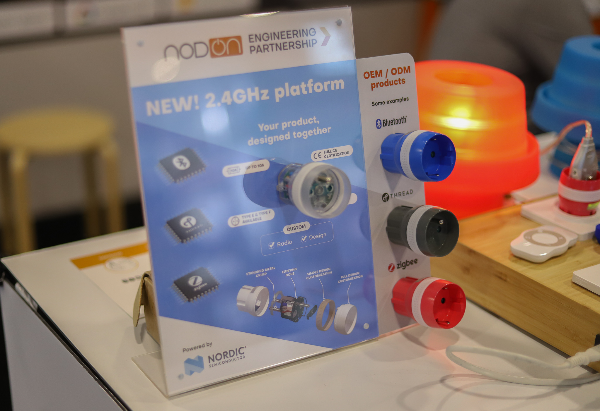 Nodon présente sa plateforme 2.4 GHz Bluetooth, Zigbee, Thread lors du #CES2019