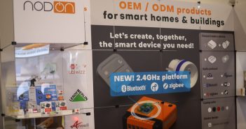 Nodon présente au #CES2019, sa plateforme 2.4 GHz (Bluetooth, Zigbee, Thread) dédiée au B2B Nodon présente sa plateforme 2.4 GHz Bluetooth, Zigbee, Thread lors du #CES2019