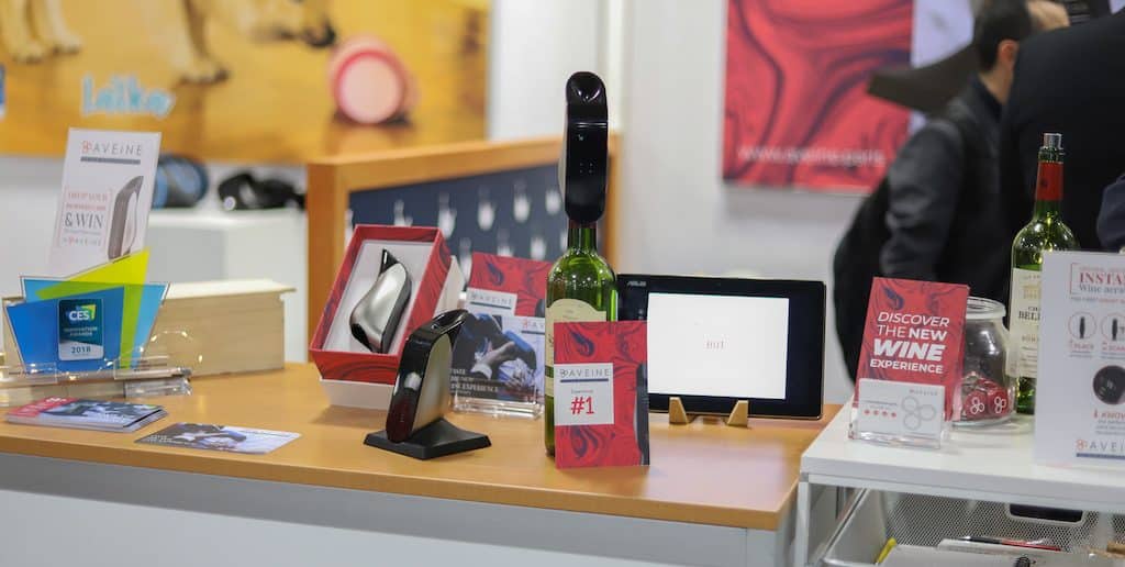 #CES2019 : Rencontre avec Aveine et son aérateur de vin connecté