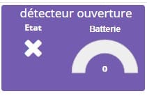 capteur Off Jeedom