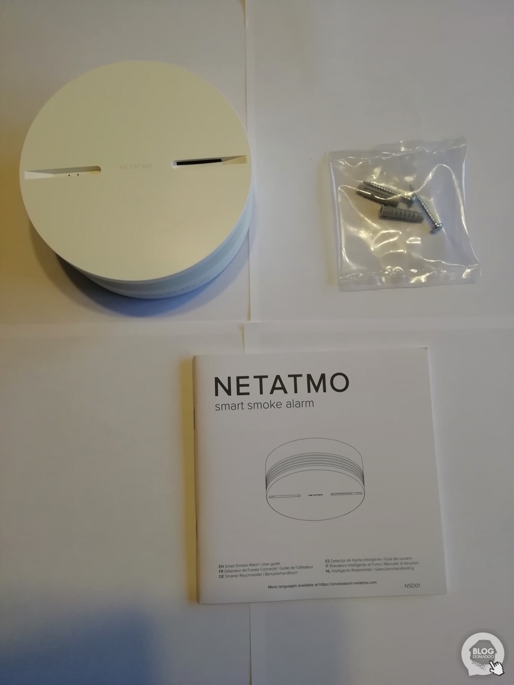 Découverte du détecteur de fumée Netatmo - Blog Domadoo