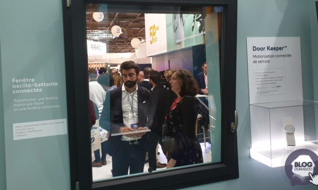 Somfy présente ses fenêtres connectées et sa nouvelle serrure Door Keeper à #BATIMAT2019