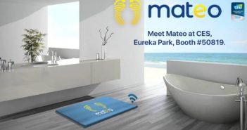 Mateo, le tapis de bain intelligent, présenté au #CES2020 cropped mateo