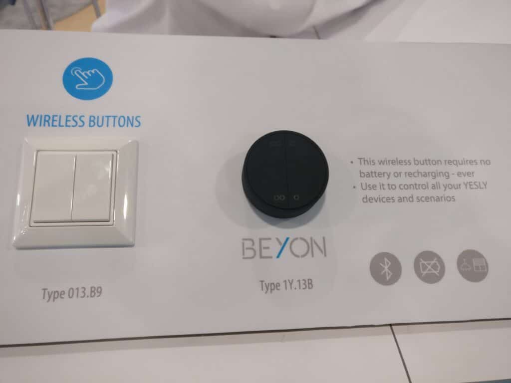 finder yesly ces2020 wireless button