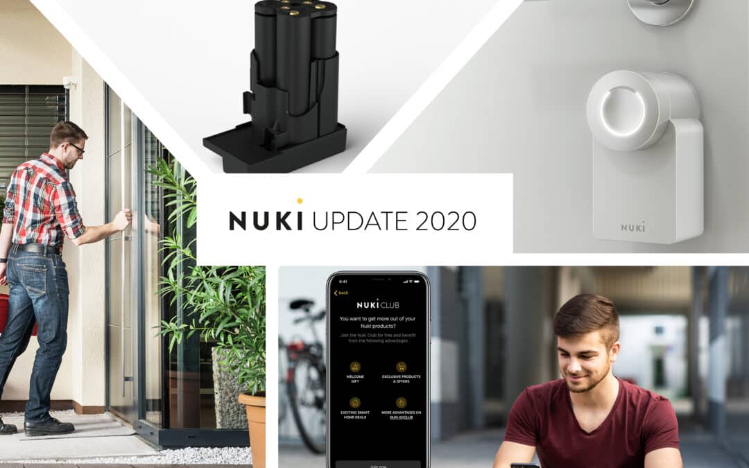 #IFA2020: Nuki annonce une serrure connectée blanche, un bloc batterie, et de nouveaux services