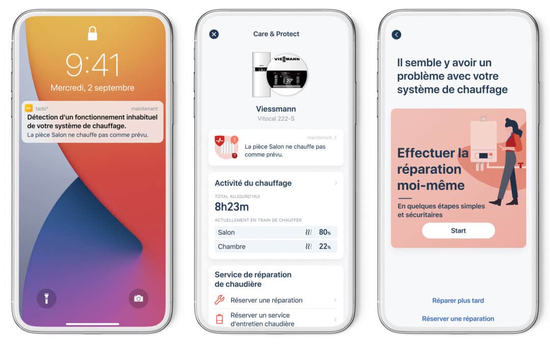 Le programme « Tado Care and Protect » veut réparer votre chauffage avant sa panne !