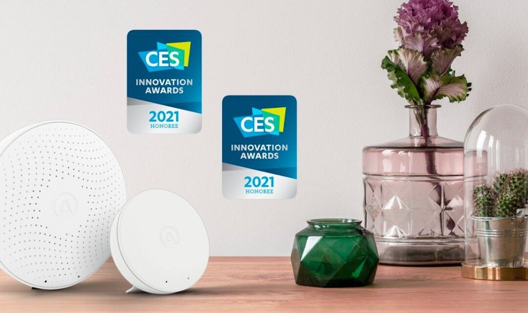 Airthings reçoit deux #CES2021 Innovation Award pour ses capteurs de qualité de l’air Wave Plus et Wave Mini