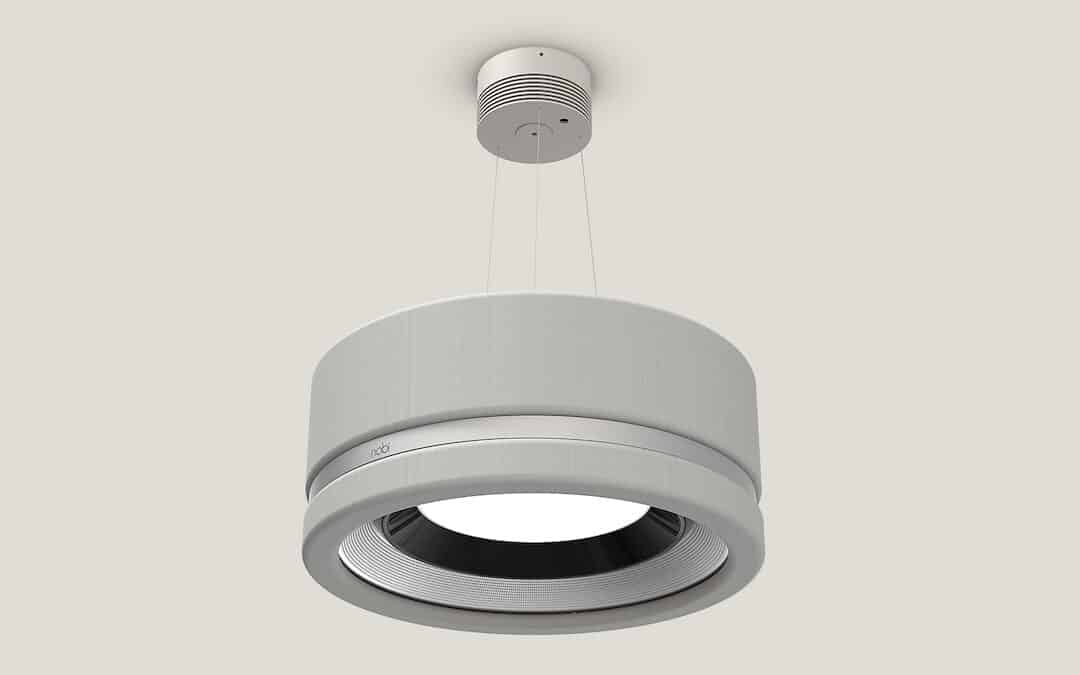 Nobi, la lampe intelligente qui aide les personnes âgées en cas de chute #CES2021