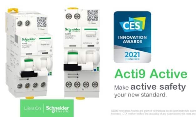 Schneider Electric reçoit un #CES2021 Innovation Award pour son Acti9 Active