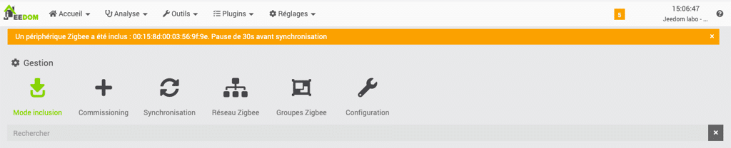 decouverte dispositifs orvibo zigbee compatible jeedom eedomus 5