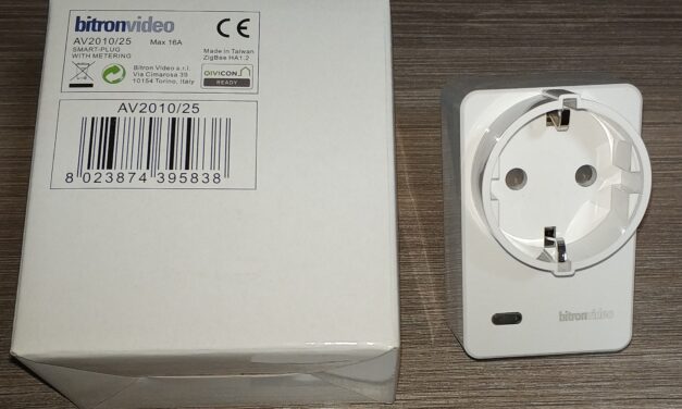 Test de la prise Zigbee ON/OFF 16A avec mesure de consommation SMaBiT AV2010/25