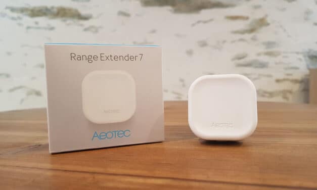 Découverte du répéteur de signal Z-Wave 700 Aeotec Range Extender 7 ZW189