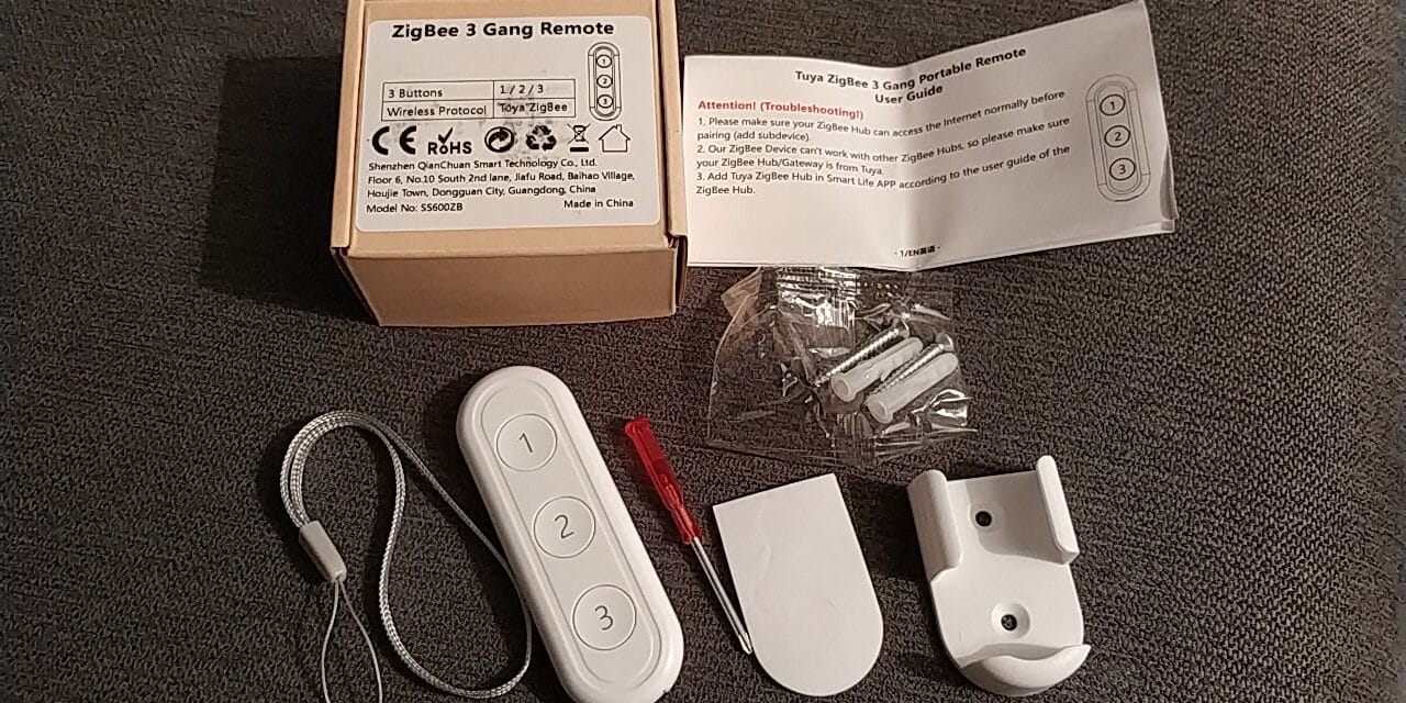 #Test de la télécommande Zigbee Loratap 3 boutons