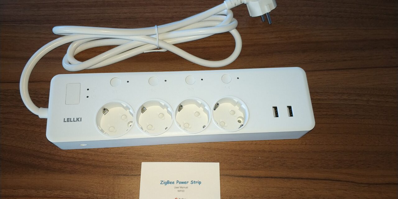 #Test de la multiprise connectée Zigbee 4 prises + 2 ports USB LELLKI