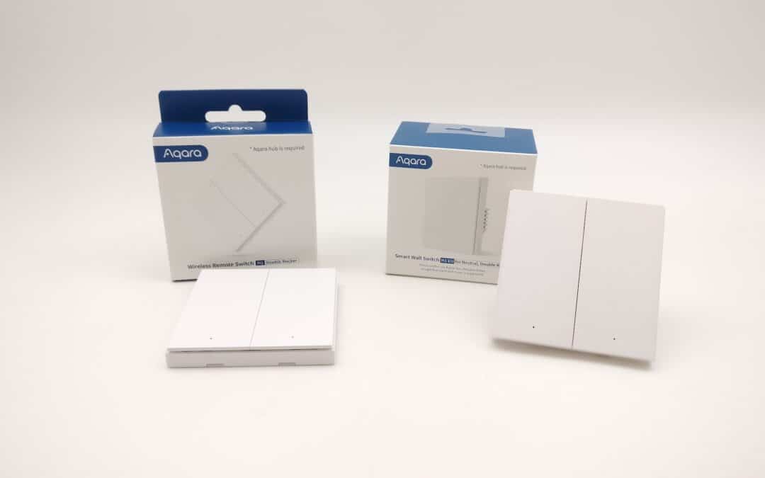 De nouveaux interrupteurs zigbee 3.0 chez Aqara