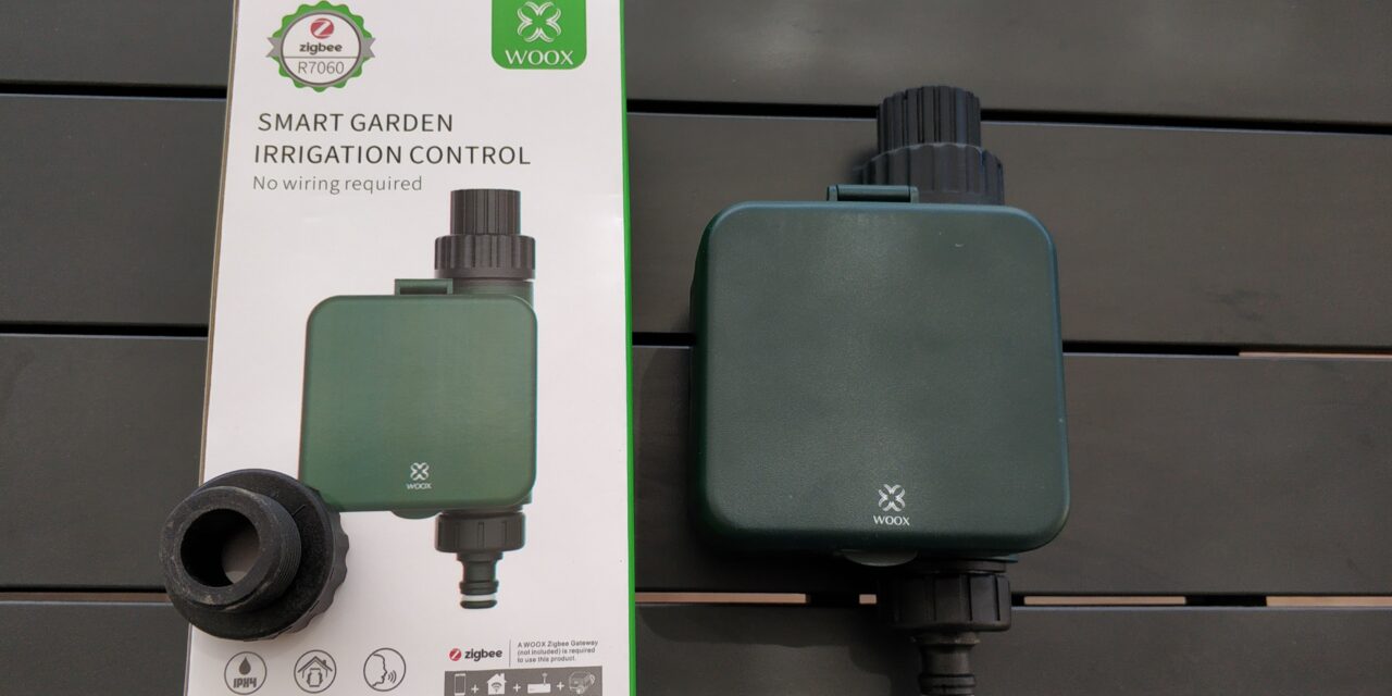 #Test du Controleur d’arrosage Zigbee 3.0 WOOX R7060