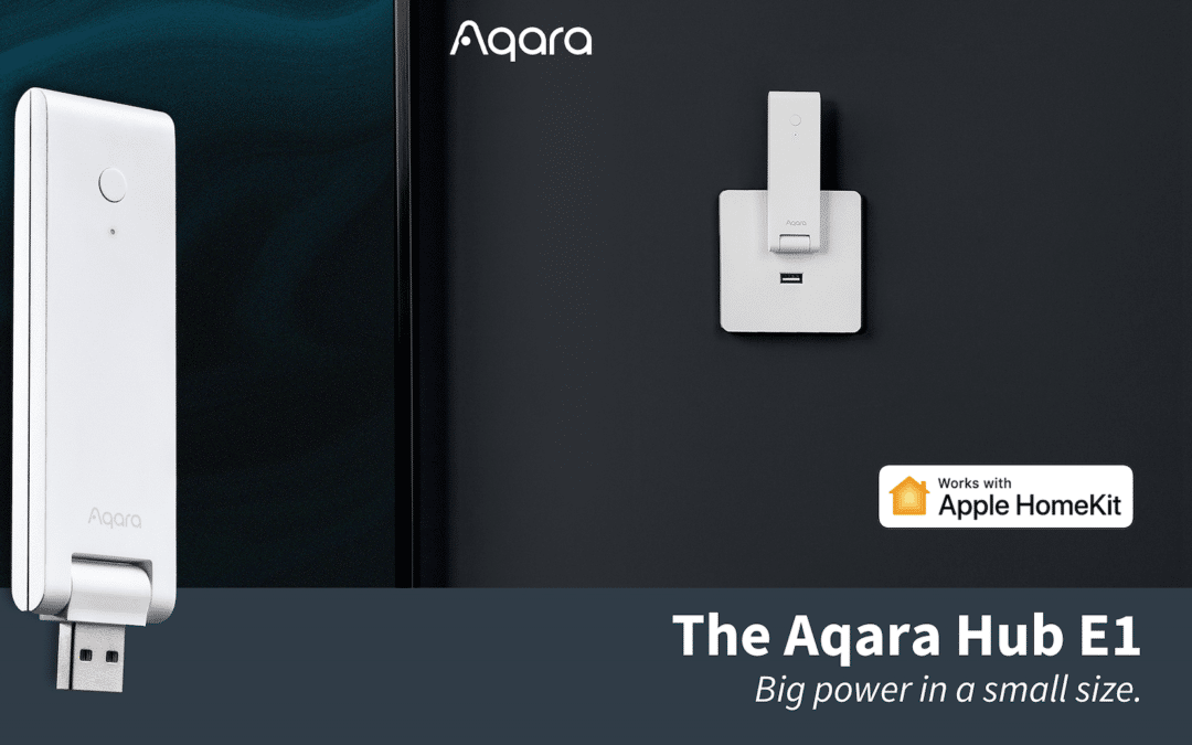 Aqara lance son Hub E1 Zigbee 3.0 alimenté par USB à moins de 30€ !